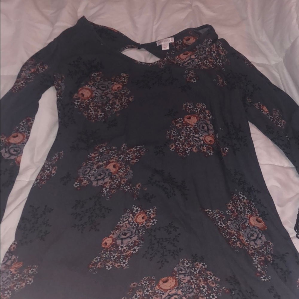 Log sleeve dress, very light